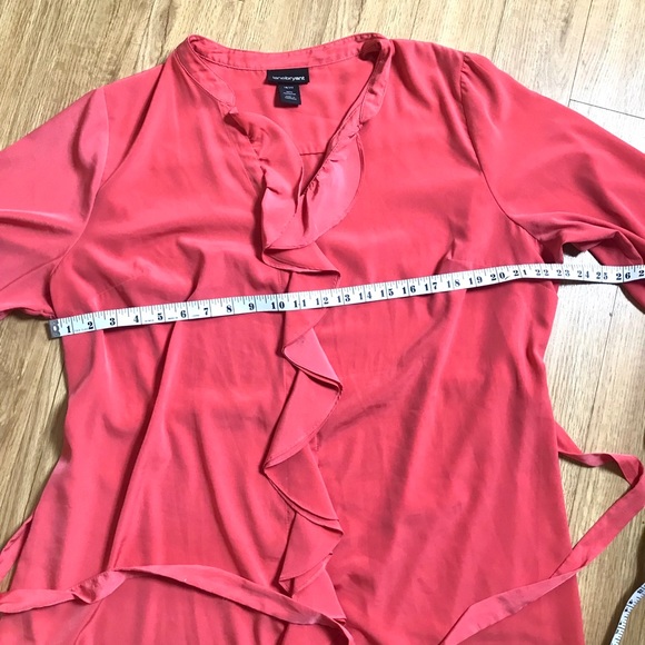 Lane Bryant || Ruffle Long Sleeve Blouse - Picture 5 of 7